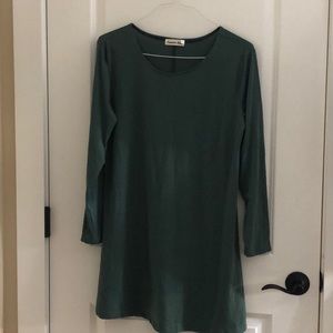 Green tshirt dress